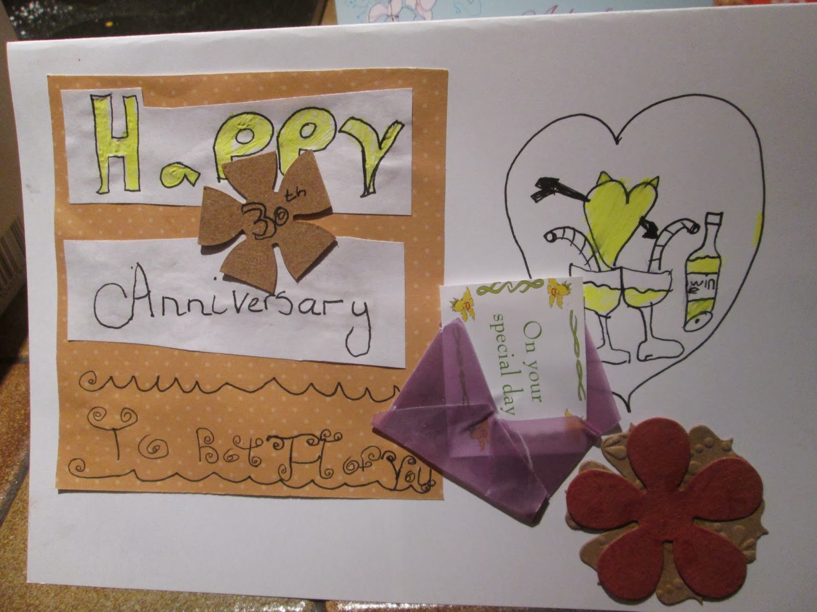 Anniversary card
