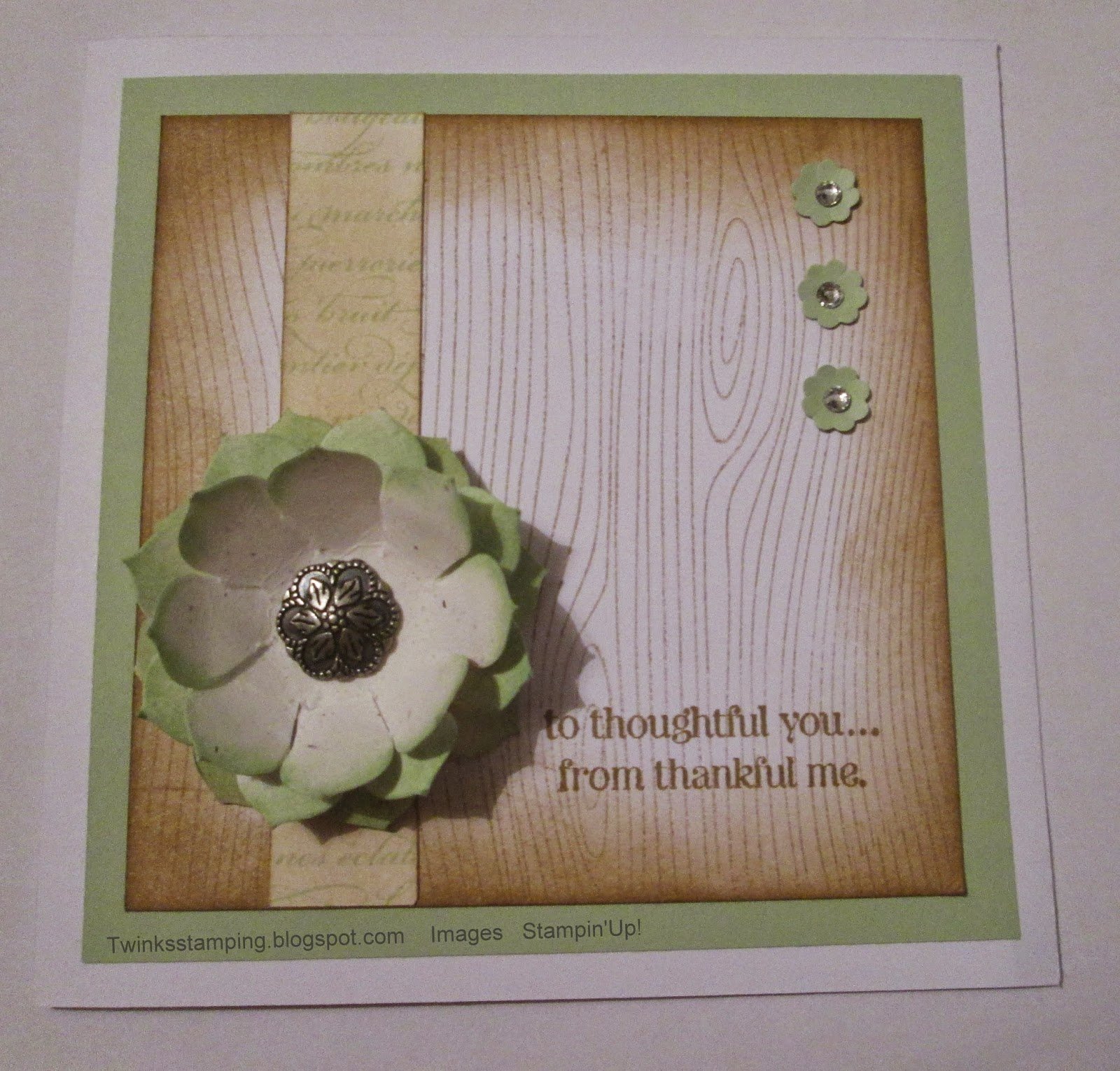 Pistachio Pudding  with Blossom Party