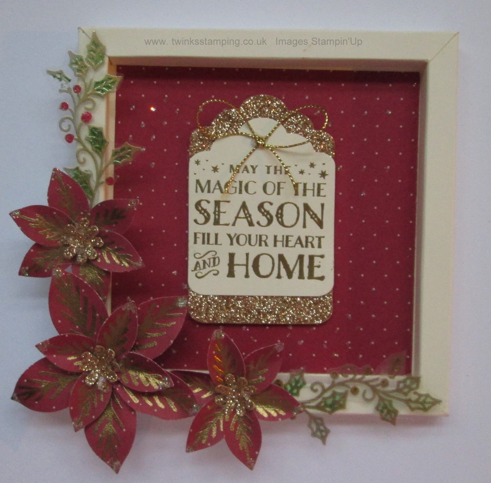 May the magic of the Season………..