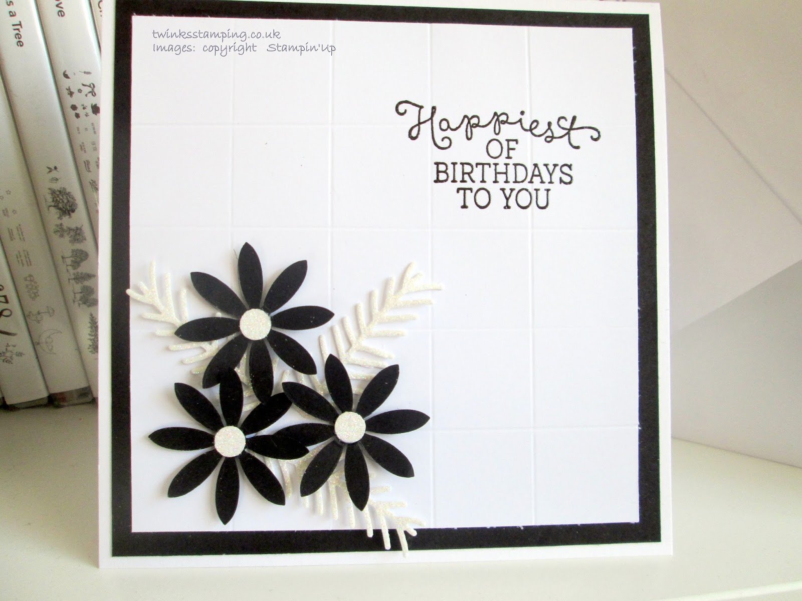 Monochrome Birthday card