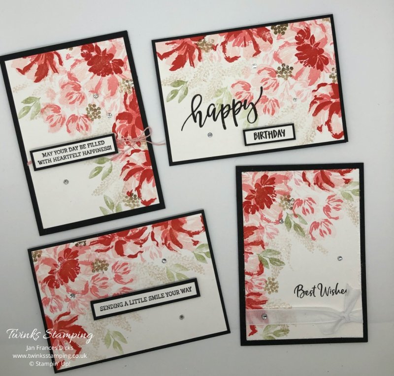 One sheet wonder using Art Gallery stamp set
