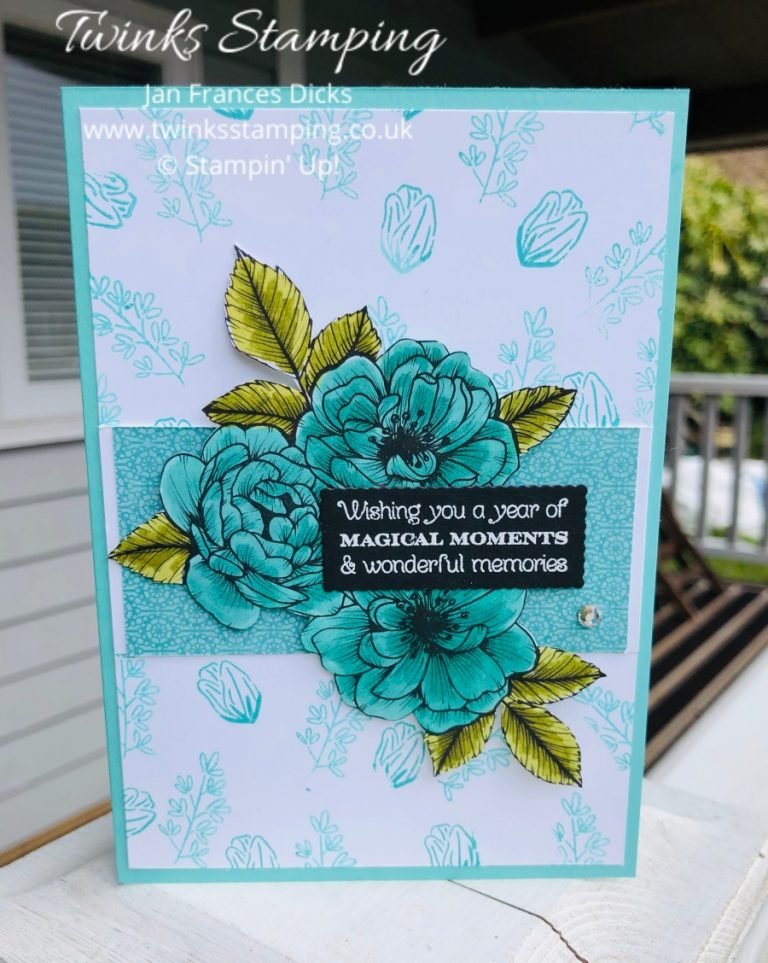 How to create your own background paper - Jan's Craft Studio