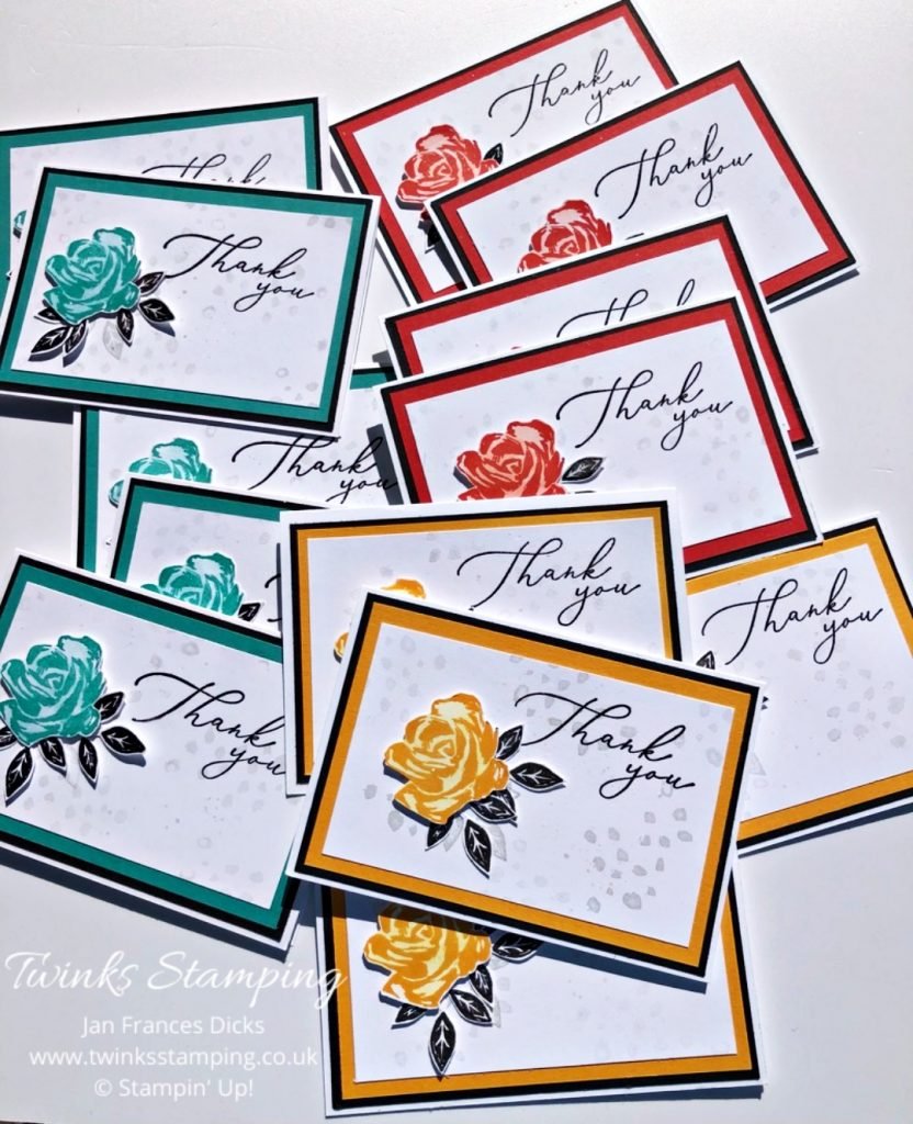 Thank You Cards with full instructions