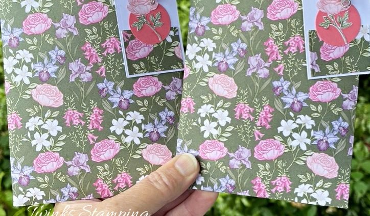 Tutorial making a lavender / bath salts gift packet